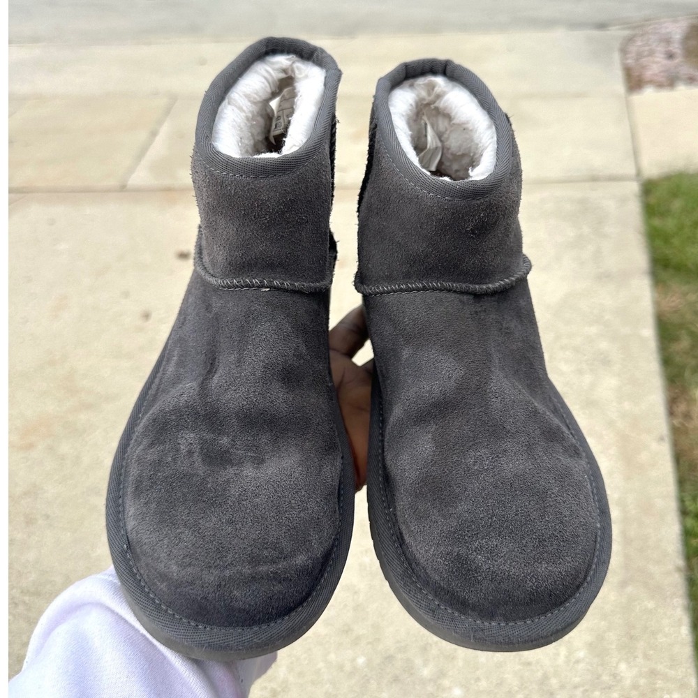 Koolaburra By Ugg Women's Koola Mini Winter Boots Size 7 Gray - Picture 12 of 14